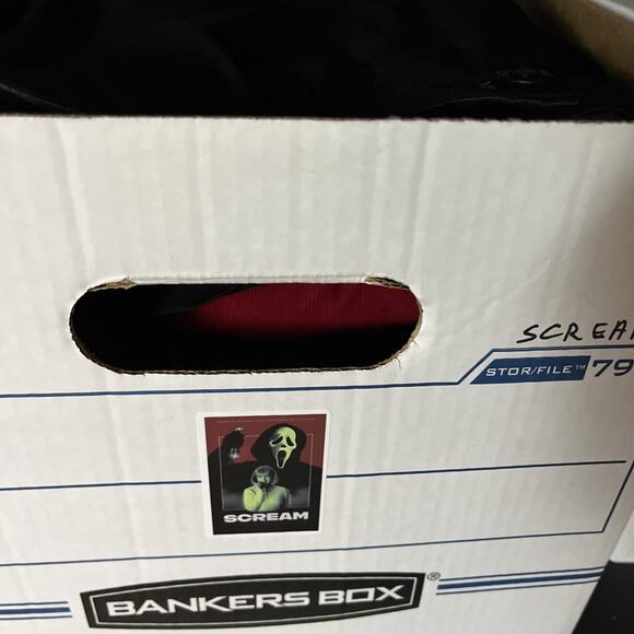 Hustler Jacket Mens L Half-Zip Anork Red Black Hooded Allover Print Reason Brand - Picture 9 of 9